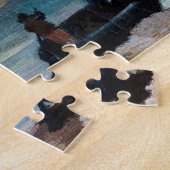 アンリルーソー – 崖 ジグソーパズル (側面)