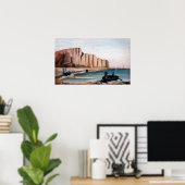 アンリルーソー – 崖 ポスター (ホームオフィス)