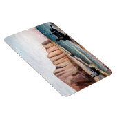 アンリルーソー – 崖 マグネット (右側)