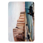 アンリルーソー – 崖 マグネット (縦)