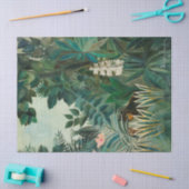 アンリルーソー |赤道ジャングル(1909) 薄葉紙 (クラフト)