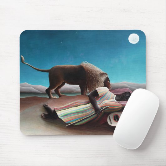 アンリローソウザスリーピングジプシーヴィンテージ マウスパッド (マウス)