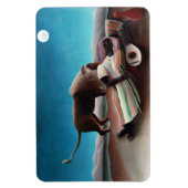 アンリローソウザスリーピングジプシーヴィンテージ マグネット (縦)