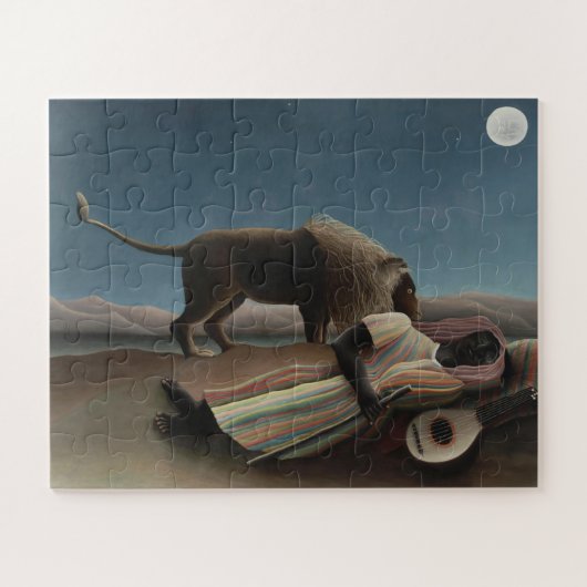 アンリローソウザスリーピングジプシー ジグソーパズル (横)