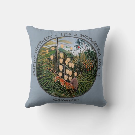 アンリローソウタイガー&ブルパーティーアイテムコレクション クッション (裏面)