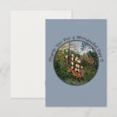 アンリローソウタイガー&ブルパーティーアイテムコレクション サンキューカード (正面/裏面)