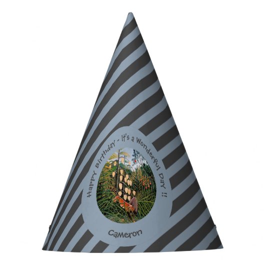 アンリローソウタイガー&ブルパーティーアイテムコレクション パーティーハット (正面)