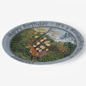 アンリローソウタイガー&ブルパーティーアイテムコレクション ペーパープレート (アングル)