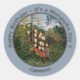 アンリローソウタイガー&ブルパーティーアイテムコレクション ラウンドシール