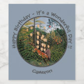 アンリローソウタイガー&ブルパーティーアイテムコレクション ワインラベル (シングルラベル)