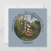 アンリローソウタイガー&ブルパーティーアイテムコレクション 招待状 (正面)