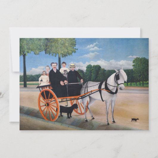 アンリローソー – ラカリオルドゥペルジュニア サンキューカード (正面)