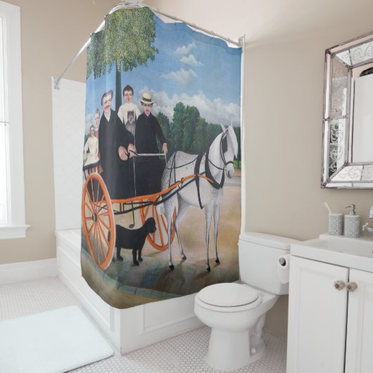 アンリローソー – ラカリオルドゥペルジュニア シャワーカーテン (インサイチュ)