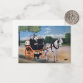 アンリローソー – ラカリオルドゥペルジュニア ノートカード (正面/裏面インサイチュ)