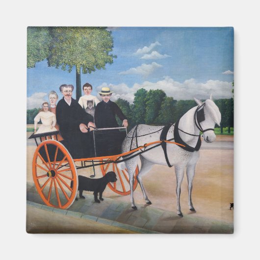 アンリローソー – ラカリオルドゥペルジュニア マグネット (正面)