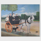 アンリローソー – ラカリオルドゥペルジュニア ラッピングペーパー (フラット)