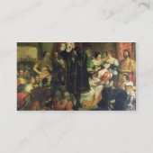 アンリーの誕生城のIV (1553-1610年)の 名刺 (裏面)