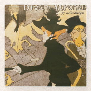 アンリーdeツールーズLautrec のポスター広告「Le ガラスコースター