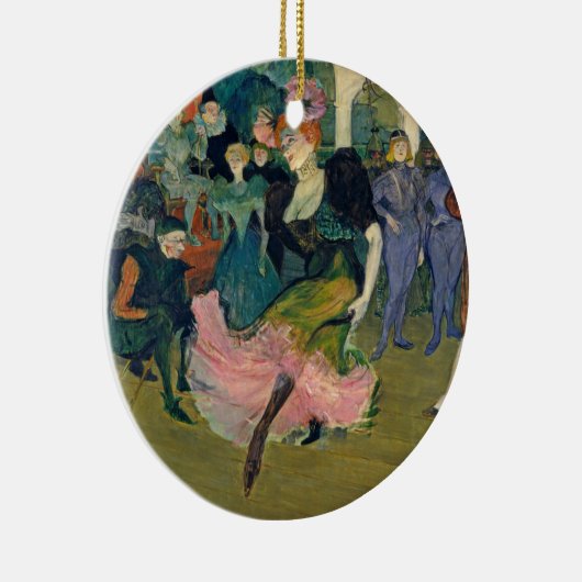 アンリーdeツールーズLautrec |の地図: Magellanの旅行 セラミックオーナメント (右)