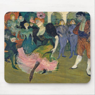 アンリーdeツールーズLautrec の地図: Magellanの旅行 マウスパッド