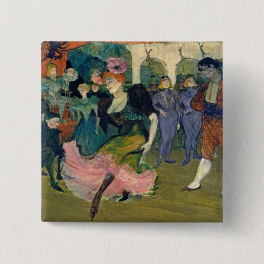 アンリーdeツールーズLautrec |の地図: Magellanの旅行 缶バッジ (正面)