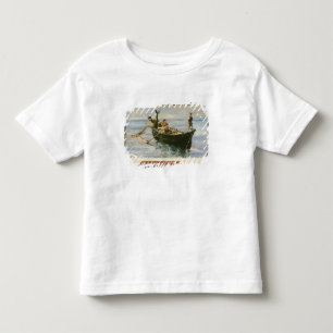 アンリーdeツールーズLautrec  の漁船1881年 トドラーTシャツ