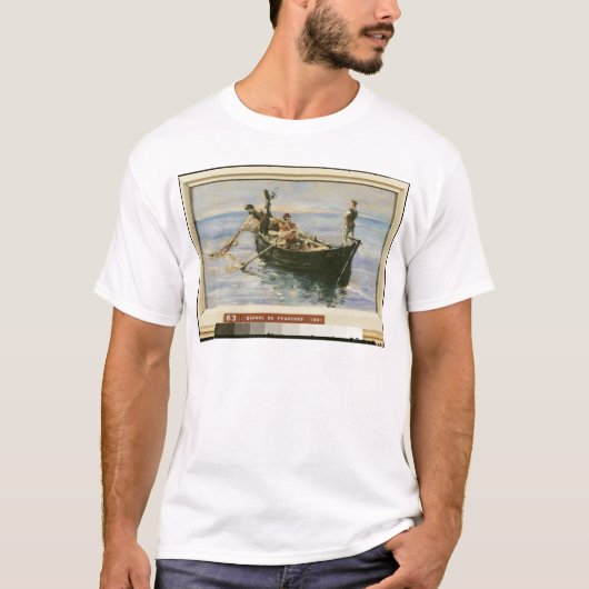 アンリーdeツールーズLautrec |の漁船1881年 Tシャツ (正面)