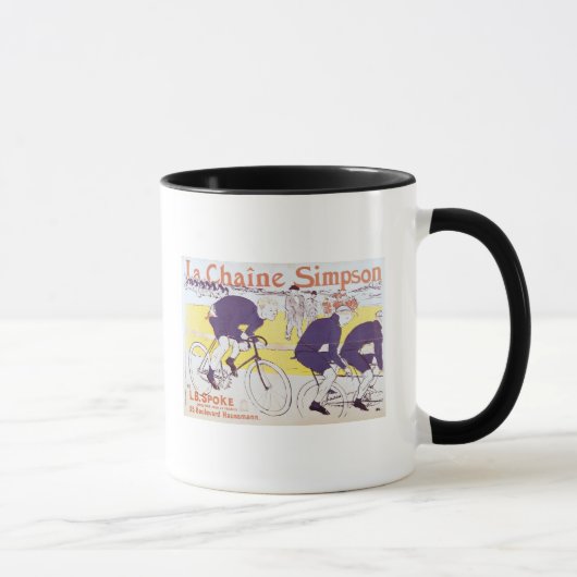 アンリーdeツールーズLautrec |シンプソンの鎖、189 マグカップ (右)