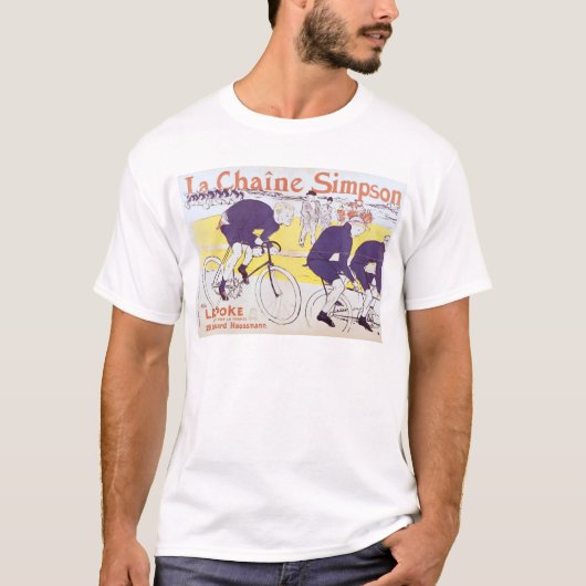アンリーdeツールーズLautrec |シンプソンの鎖、189 Tシャツ (正面)