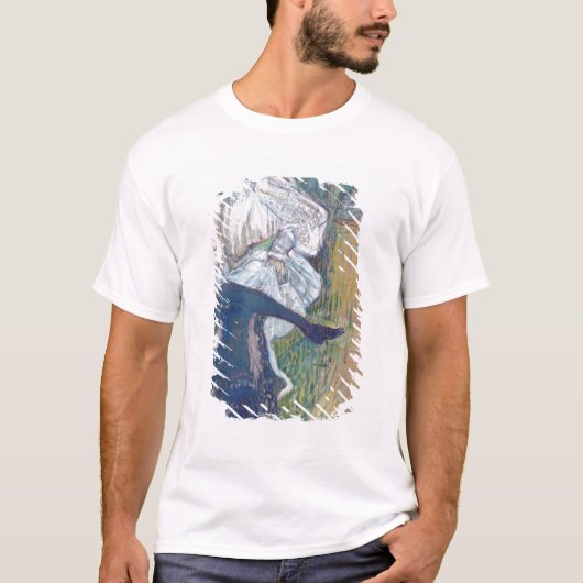 アンリーdeツールーズLautrec |ジェーンAvrilの踊り、c Tシャツ (正面)