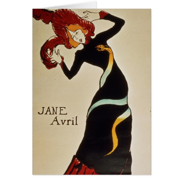 アンリーdeツールーズLautrec |ジェーンAvril 1899年 (正面)