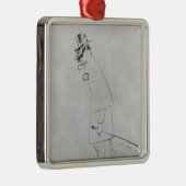 アンリーdeツールーズLautrec |家医者 メタルオーナメント (右)