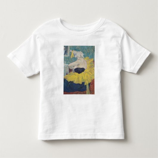 アンリーdeツールーズLautrec | Clowness Cha-U-Kao トドラーTシャツ (正面)