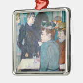 アンリーdeツールーズLautrec | Moulin de la Galette メタルオーナメント (左)
