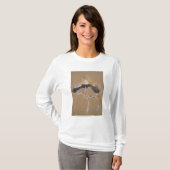 アンリーdeツールーズLautrec | Yvette Guilbertのsingi Tシャツ (正面フル)