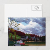 アンリーRousseau- GentillyのBievre ポストカード (正面/裏面)