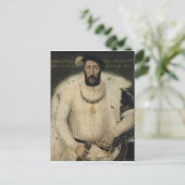 アンリ2世、フランス王、1555年 ポストカード (スタンド正面)