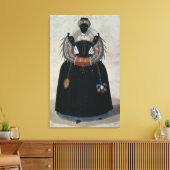 アンリ3世のスタイルの仮装の衣装 キャンバスプリント (インサイチュ (リビング))