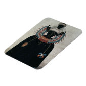 アンリ3世のスタイルの仮装の衣装 マグネット (左側)