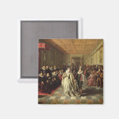 アンリ3世の宮廷でのボール マグネット (正面/裏面)