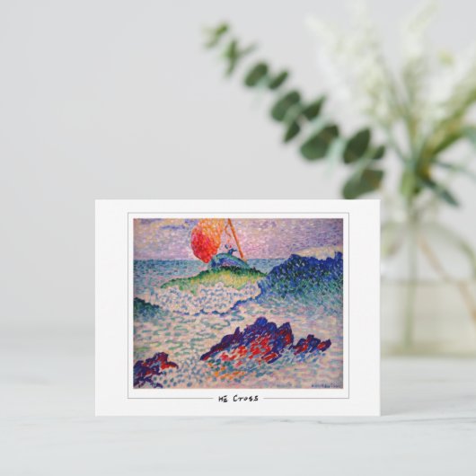 アンリ・エドモンドクロス#126 -ファインアートはがき ポストカード (スタンド正面)