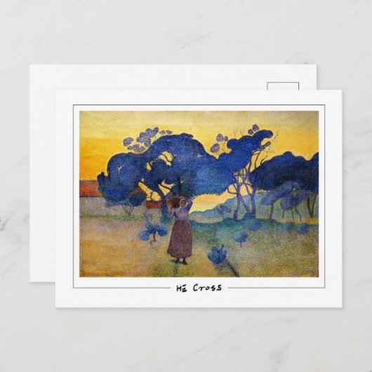 アンリ・エドモンドクロス#149 -ファインアートはがき ポストカード (正面/裏面)