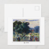 アンリ・エドモンドクロス#39 -ファインアートはがき ポストカード (正面/裏面)