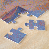 アンリ・エドモンド・クロス著「Coast near Antibes」 ジグソーパズル (側面)