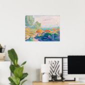 アンリ・エドモンド・クロス2人の女性バイザショア絵を描ーズ ポスター (ホームオフィス)