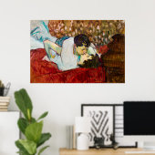 アンリ・デ・トゥールーズ・ロートレック：キス ポスター (ホームオフィス)