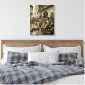 アンリ・デ・ラ・ロチェジャクレインの戦い キャンバスプリント (インサイチュ (寝室))