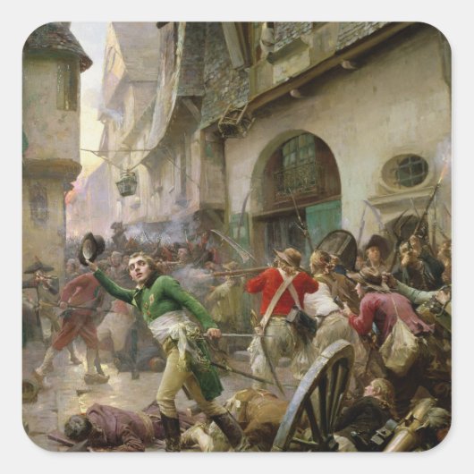 アンリ・デ・ラ・ロチェジャクレインの戦い スクエアシール (正面)