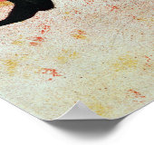 アンリ・ド・トゥールーズ・ロートレック座る道化師 ポスター (角)