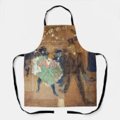 アンリ・ド・トゥールーズ・ロートレック – ダンス・アット・ザ・ルージュ エプロン (正面)